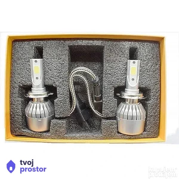 H4 LED sijalice - Mitutoyo 12V — Alati Nidža, Negotin