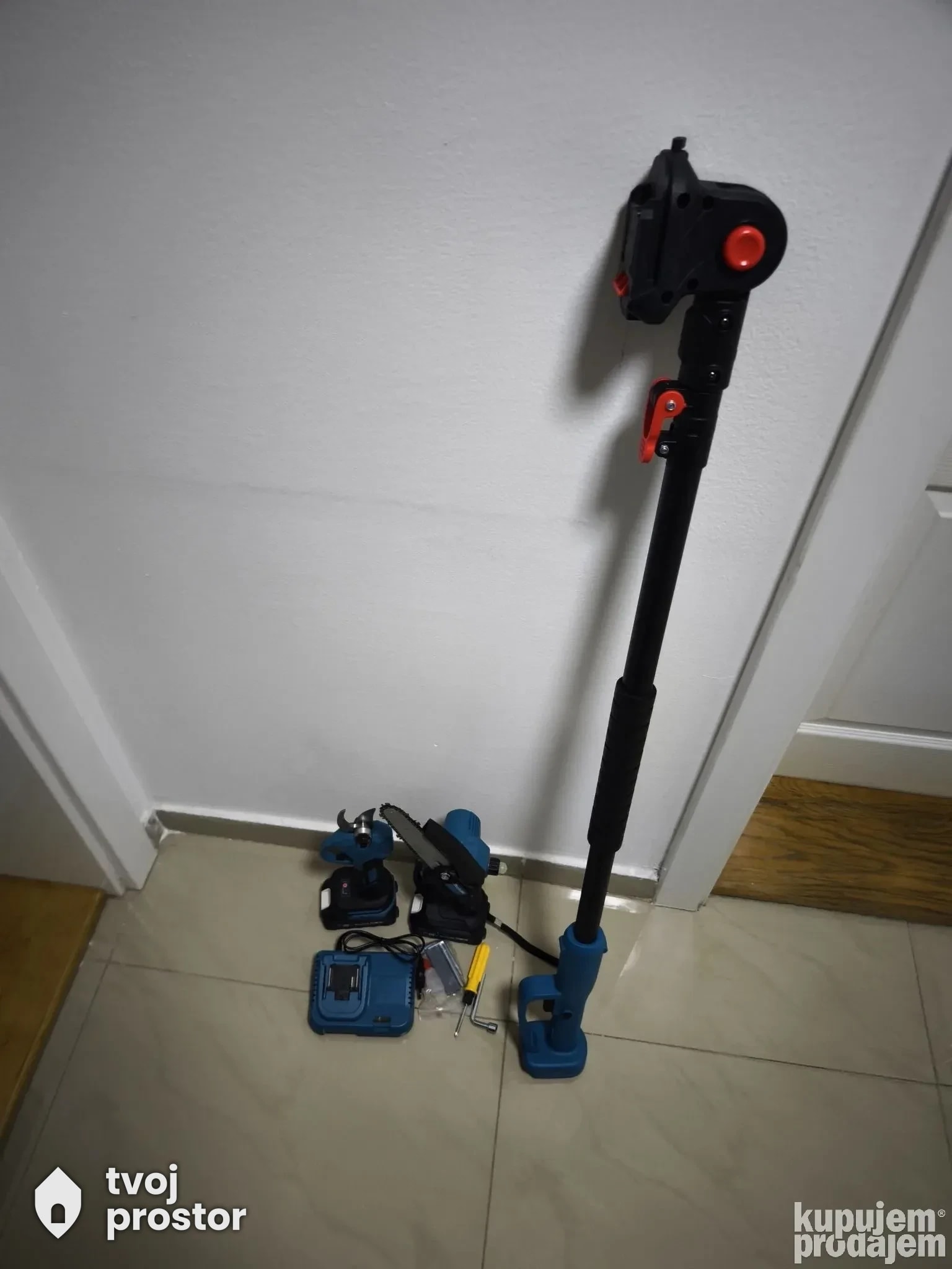 Aku set 3u1 testera / makaze / teleskop — električni i aku alati, Alati Nidža, Negotin