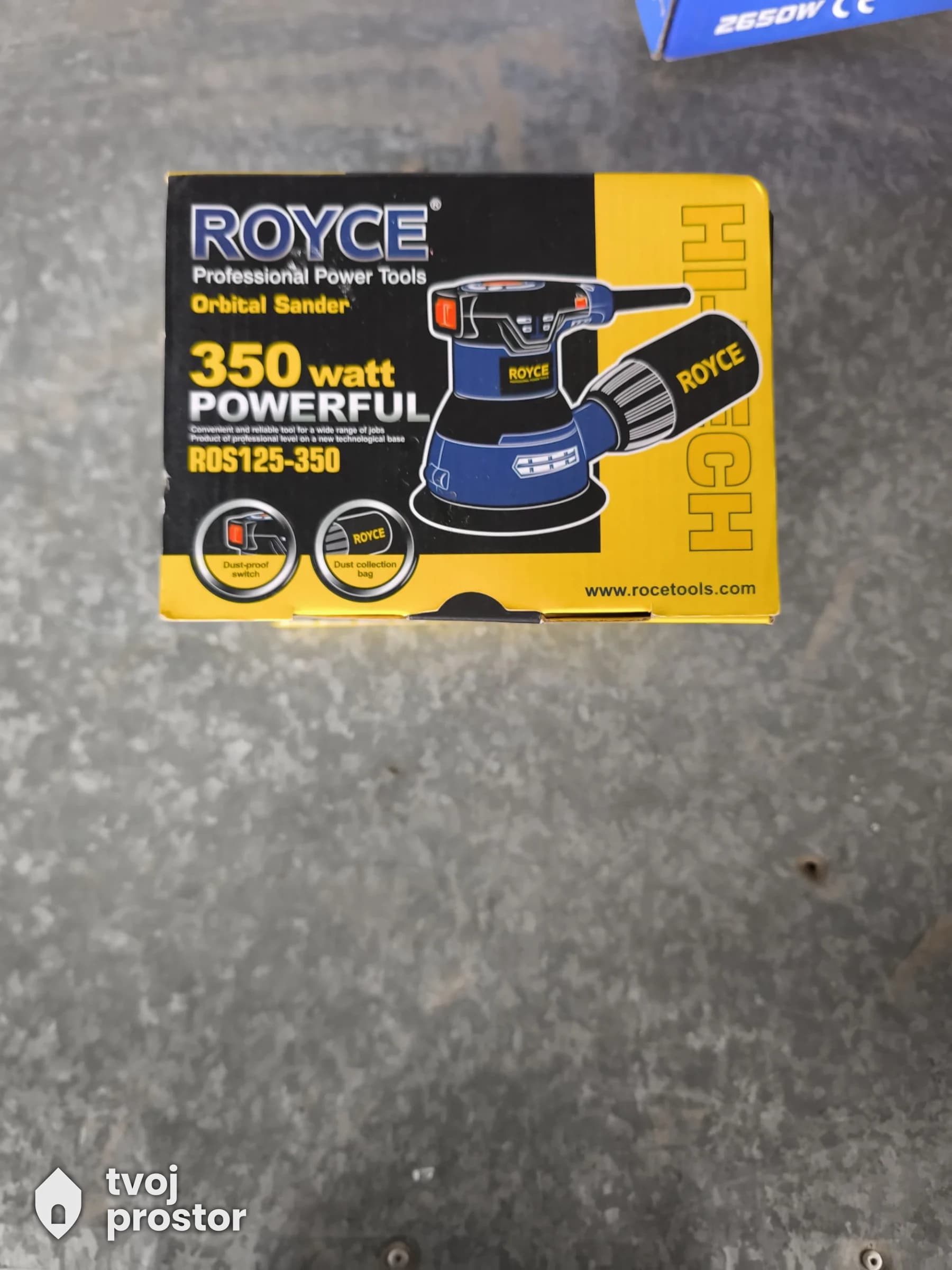Royce šlajferica 350w fi 125mm — električni i aku alati, Alati Nidža, Negotin