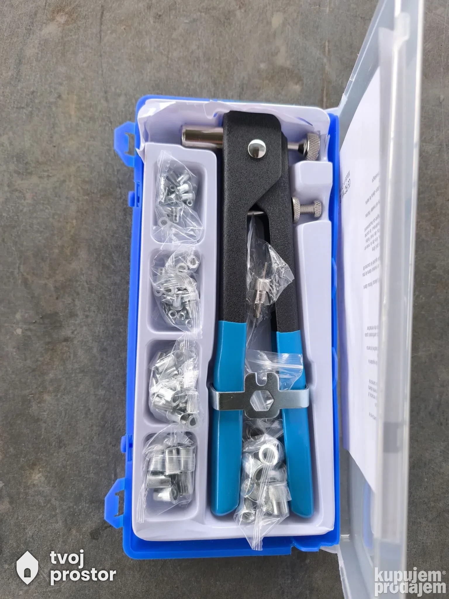 Klešta za blind matice set — ručni alat, Alati Nidža, Negotin