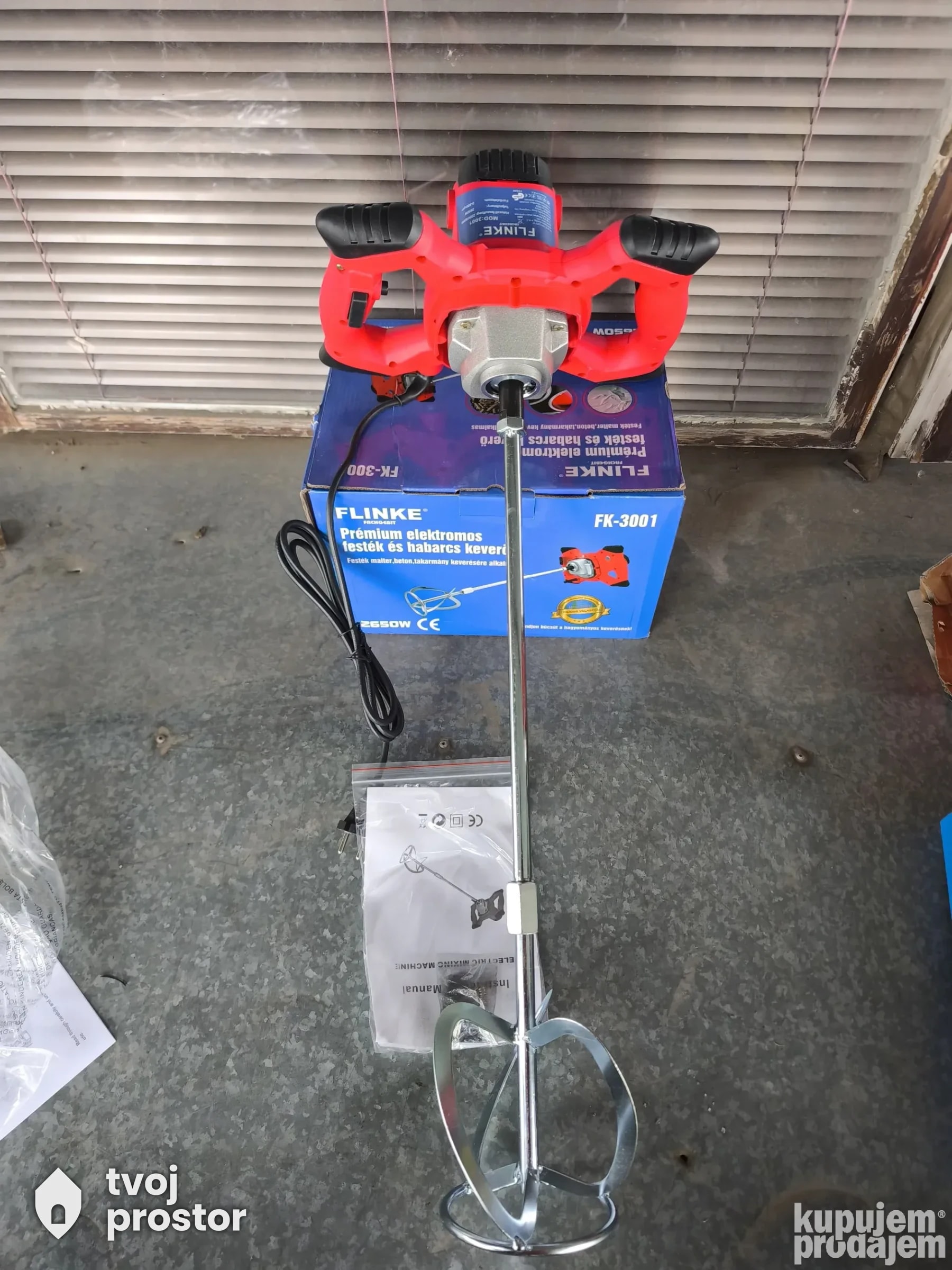 Flinke mikser za farbu / lepak 2650w — električni i aku alati, Alati Nidža, Negotin