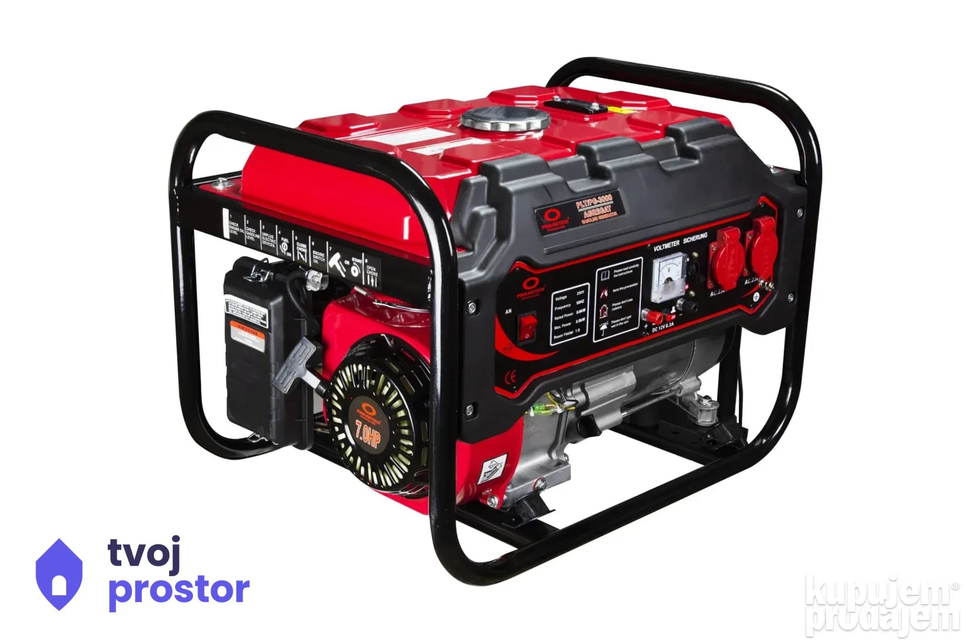 PROLINETECH Agregat generator struje Germany PLT/PG-3000 — Alati Nidža, Negotin