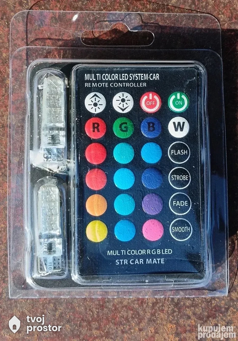 T10 RGB led — auto sijalice i rasveta, Alati Nidža, Negotin