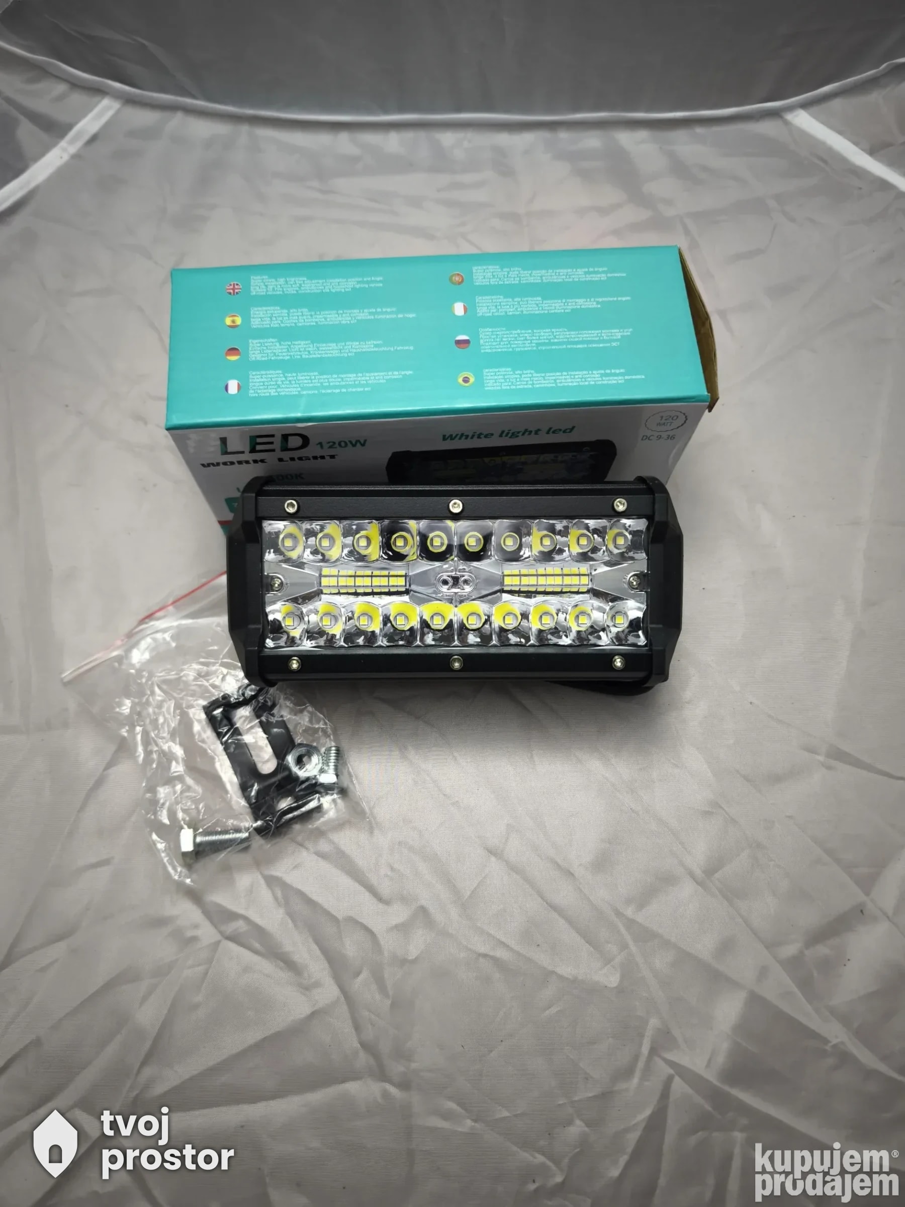 Radni far / led reflektor 12v 120w — auto sijalice i rasveta, Alati Nidža, Negotin