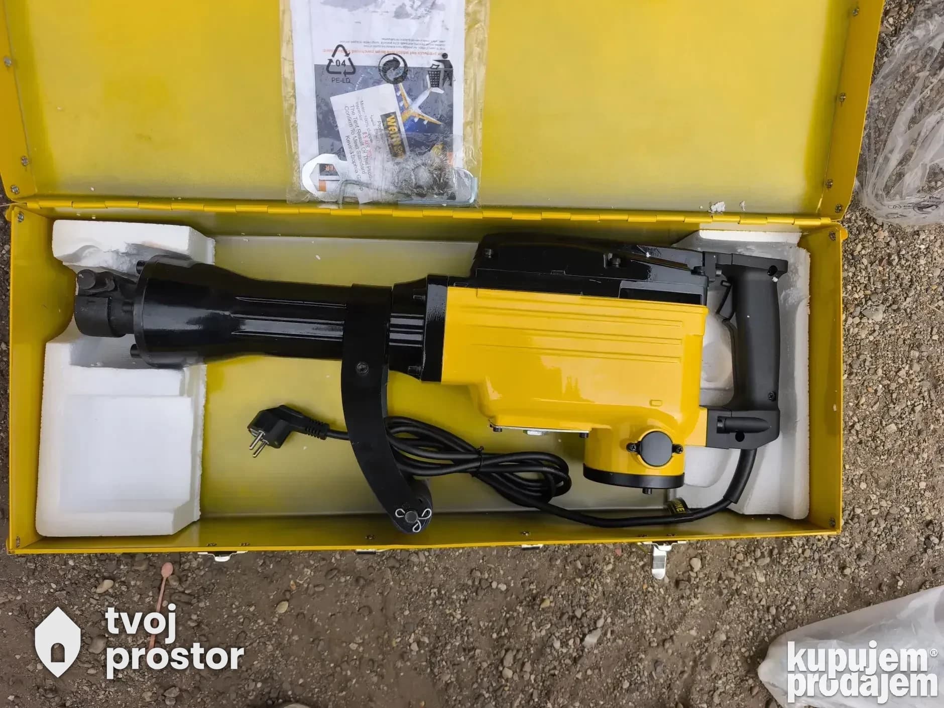 WAINER pikamer 3000w / hilti / štemarica / razbijač — električni i aku alati, Alati Nidža, Negotin