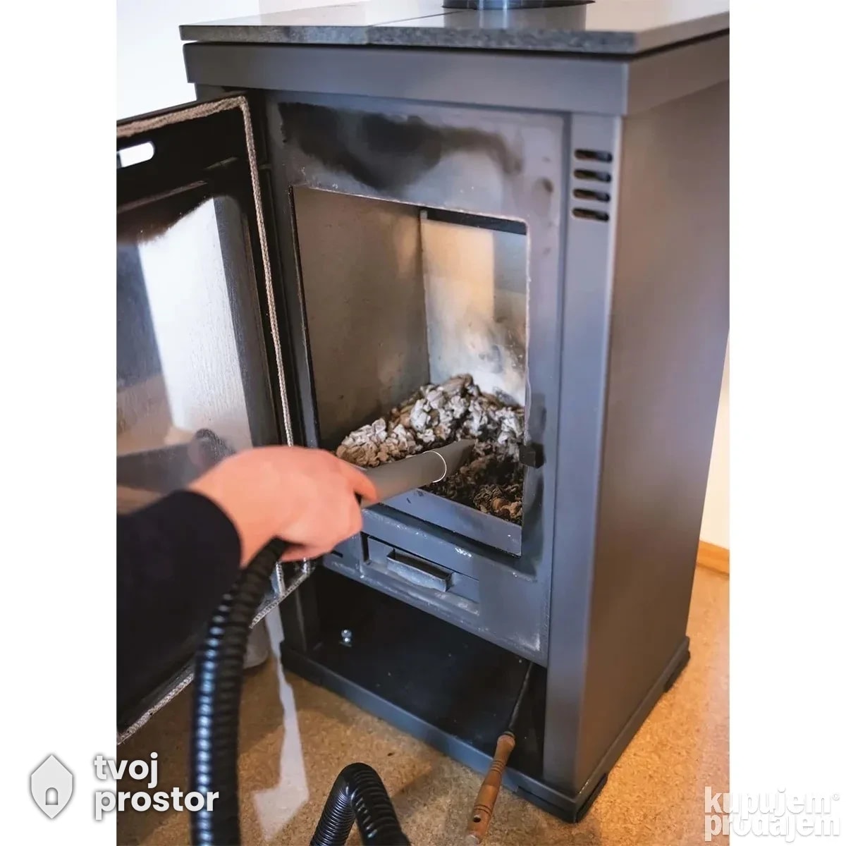 Usisivač za pepeo AVC25 Scheppach — fotografija 3 od 4