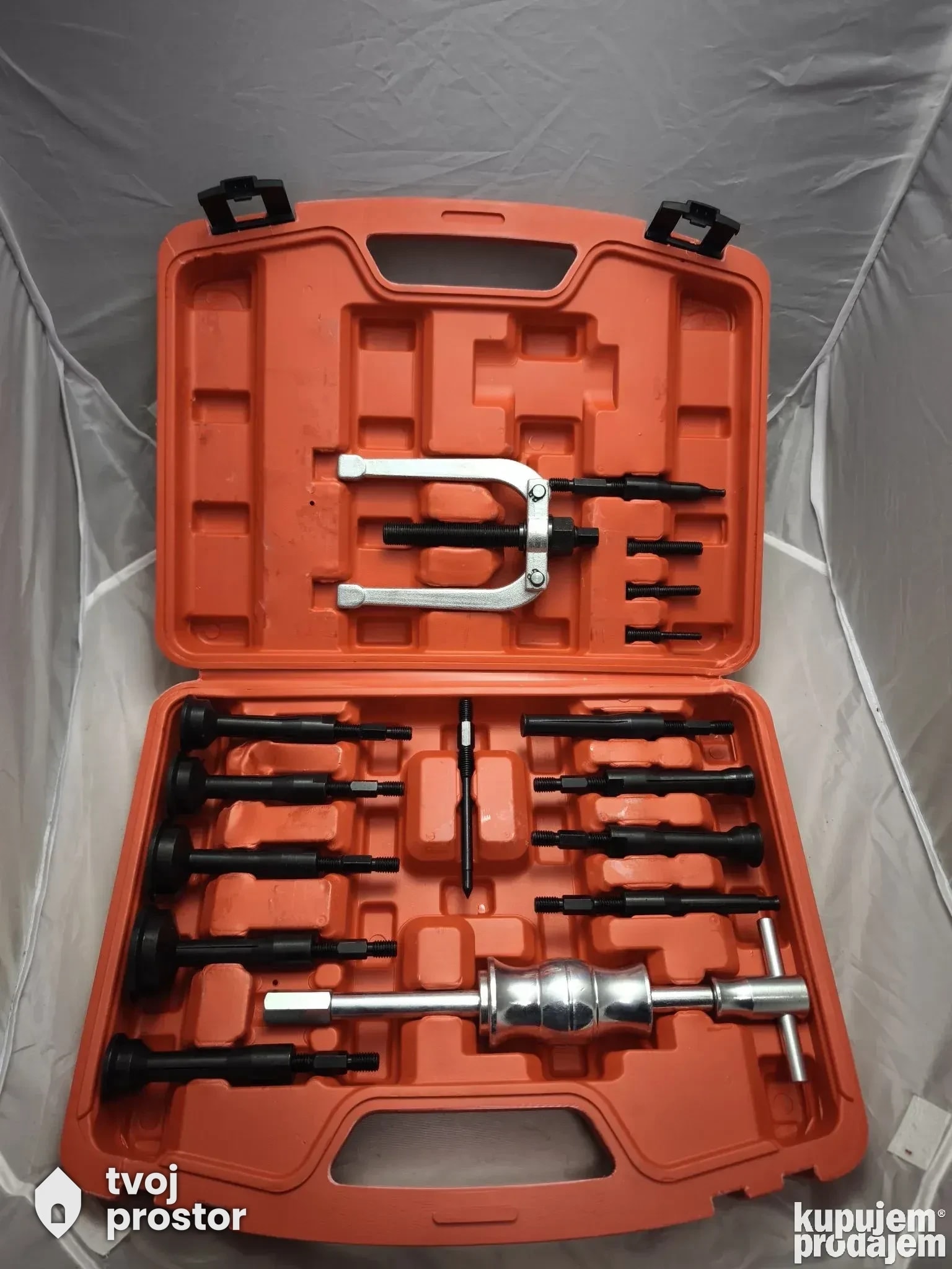 Set alat za izvlačenje ležajeva — Alati Nidža, Negotin