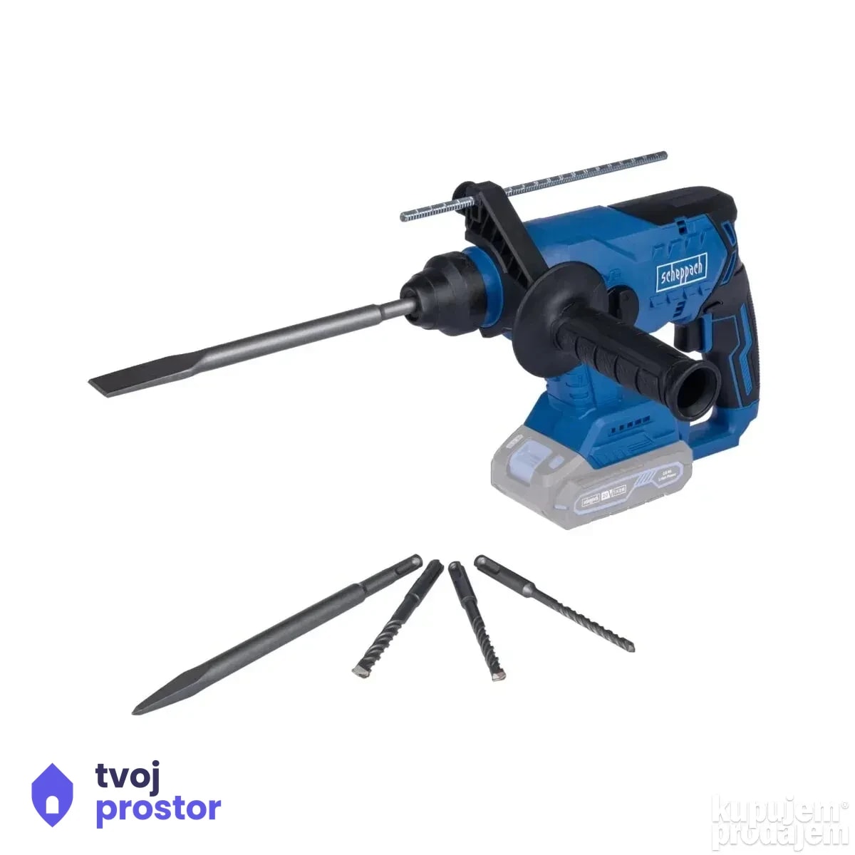 Aku SDS PLUS čekić BC-RHD230-X Brushless IXES — električni i aku alati, Alati Nidža, Negotin