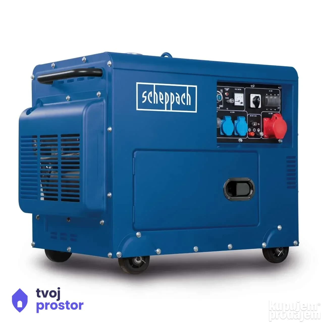 Dizel agregat SG5200D 5 kW Scheppach — Alati Nidža, Negotin