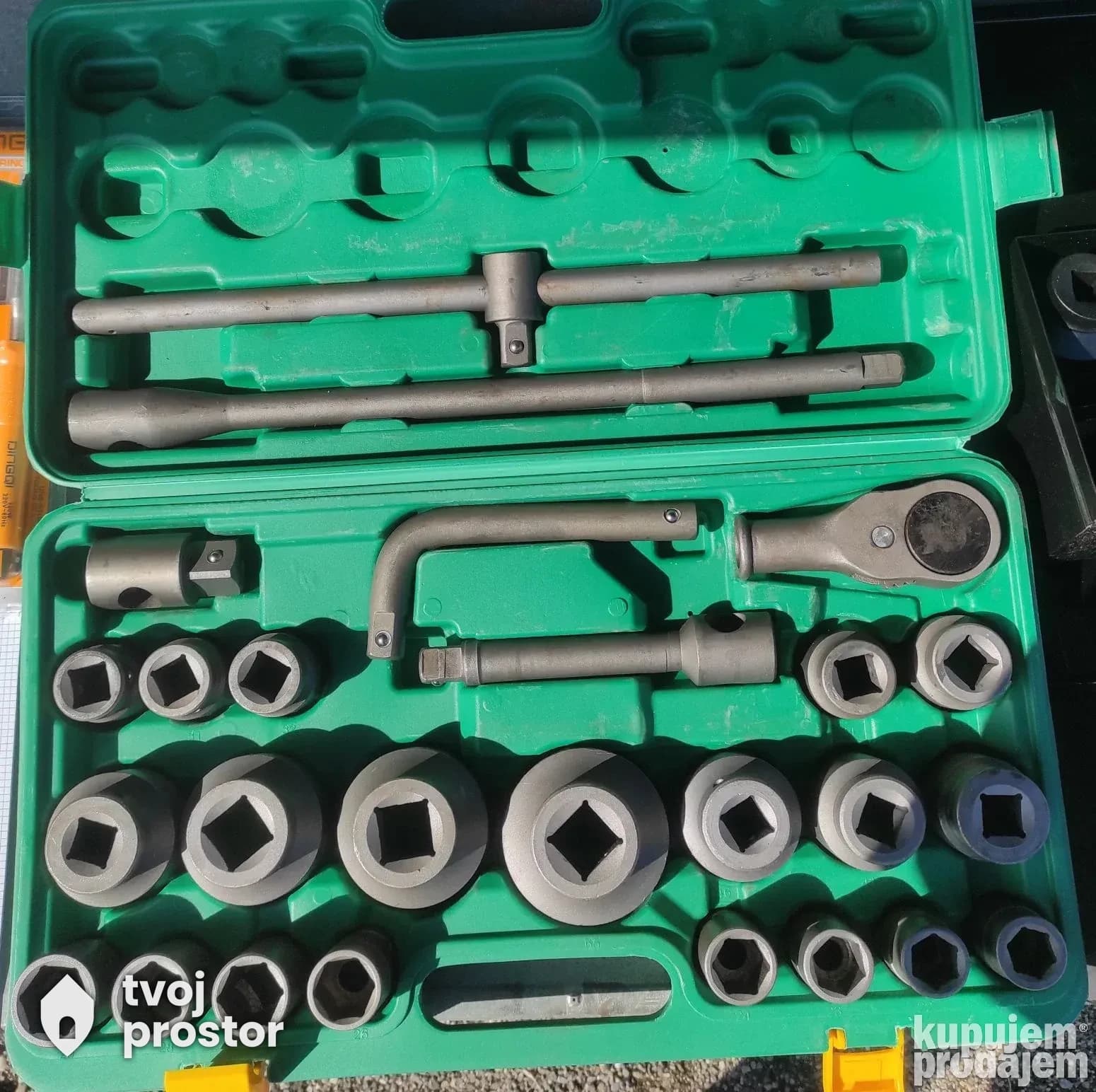 Set kovanih gedora od 21mm do 65mm šestougaone — ručni alat, Alati Nidža, Negotin