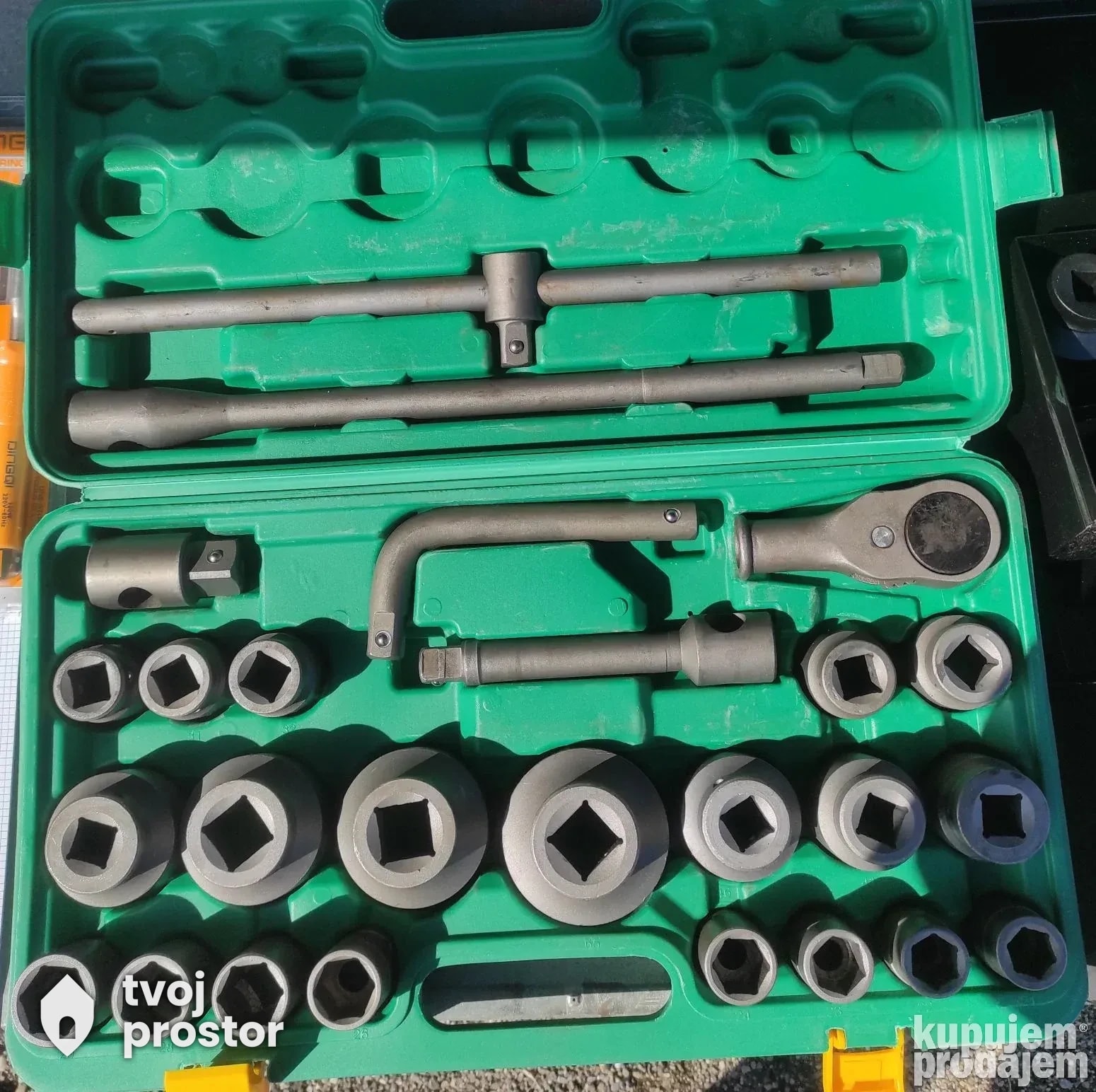 Set kovanih gedora od 21mm do 65mm šestougaone — ručni alat, Alati Nidža, Negotin