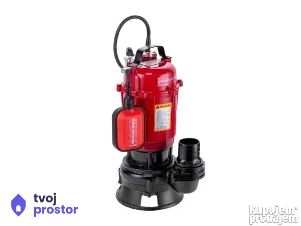 PROLINETECH Muljna pumpa sa seckalicom / nožem 750W — navodnjavanje i zalivanje, Alati Nidža, Negotin