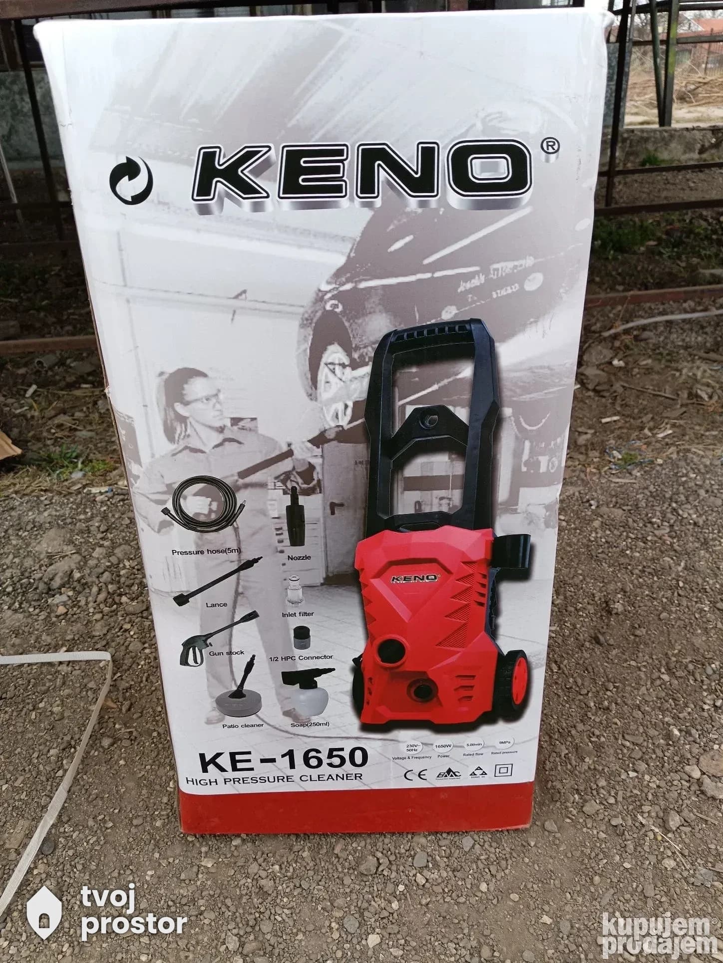 Keno perač pod pritiskom 1650w se — mašine za pranje i čišćenje, Alati Nidža, Negotin