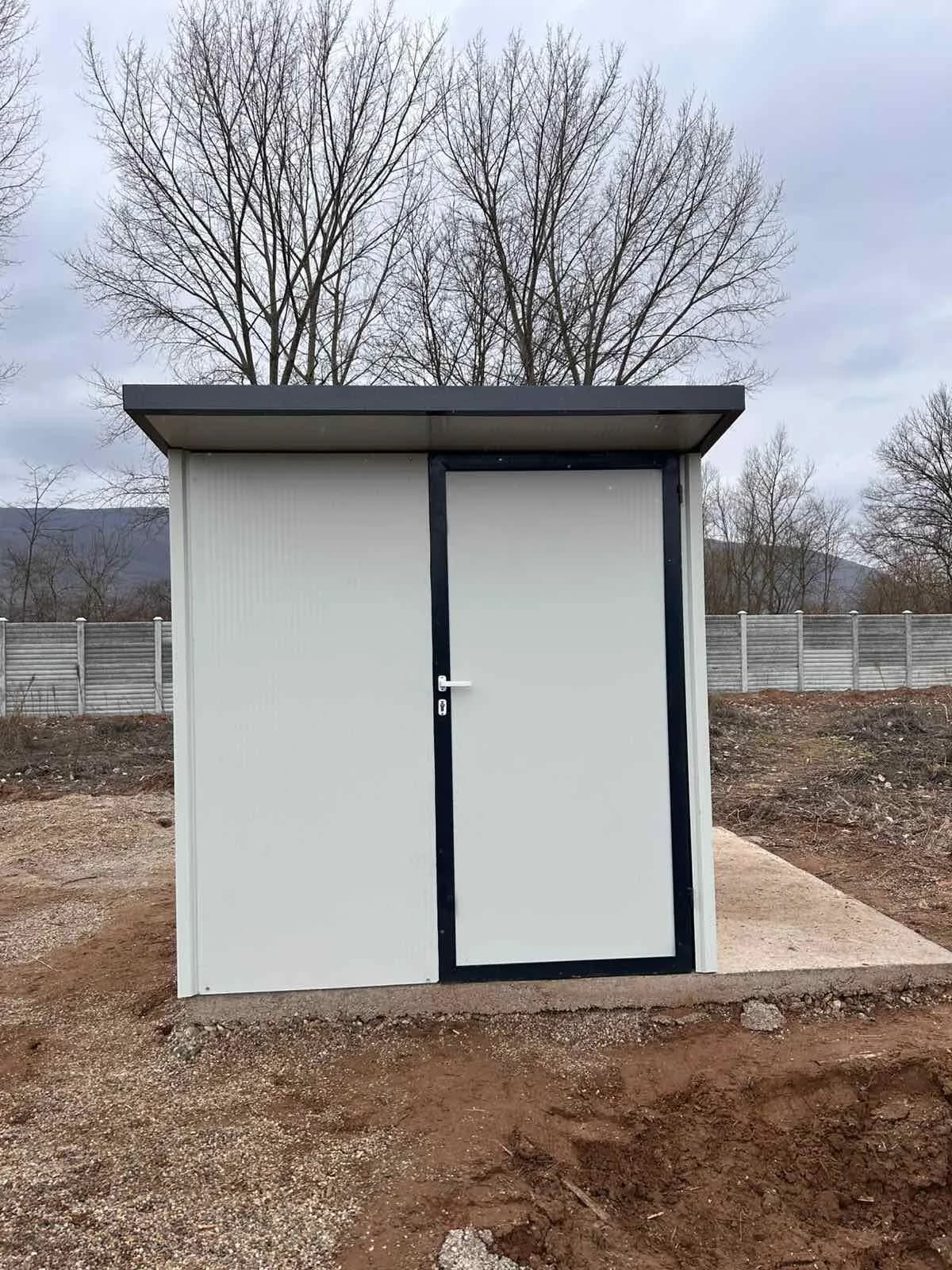 Montažna metalna garaža za dvorište — MilimetarLINE, Niš