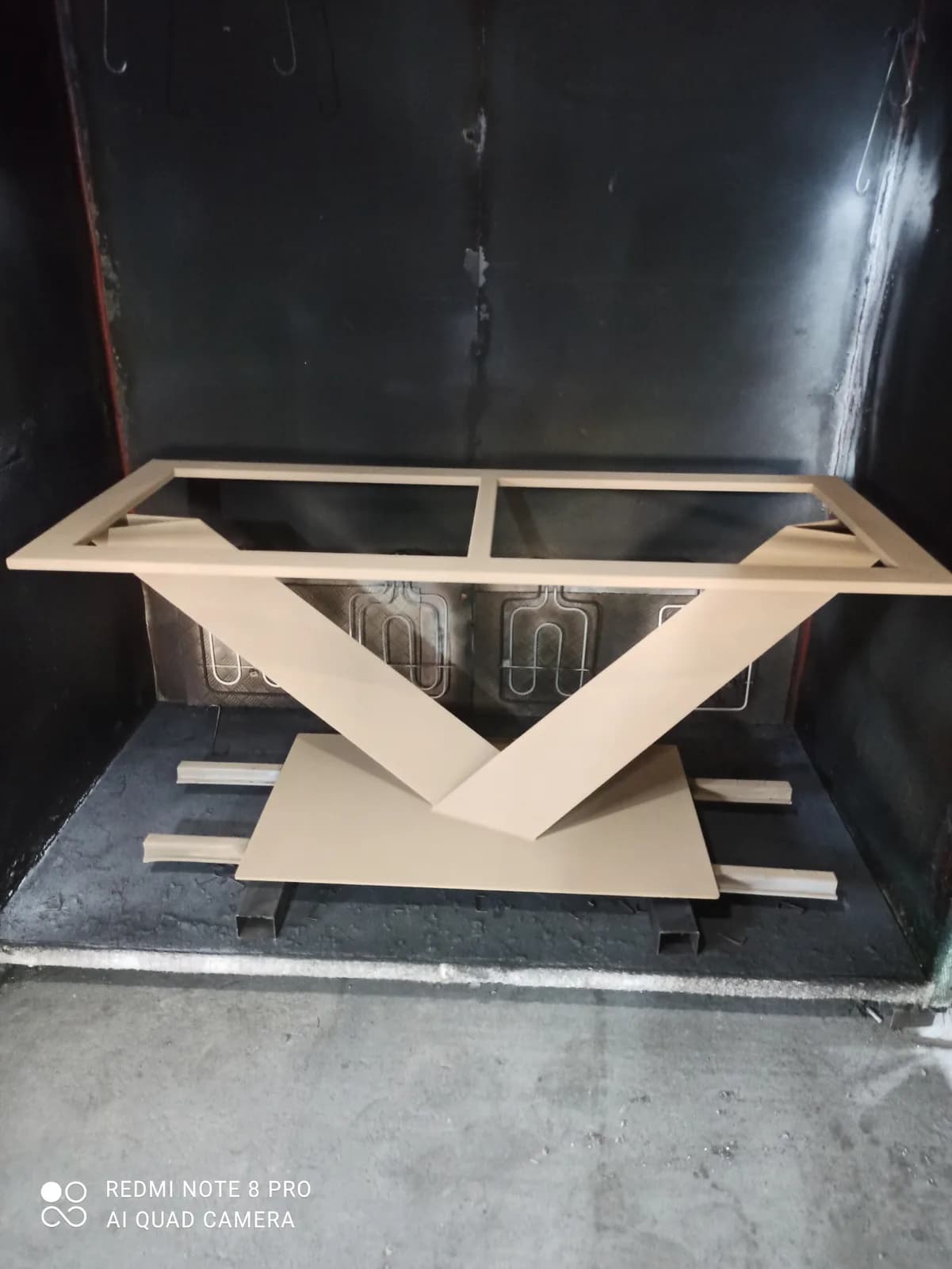 Plastificitane metalne nogare za sto 209 — MilimetarLINE, Niš