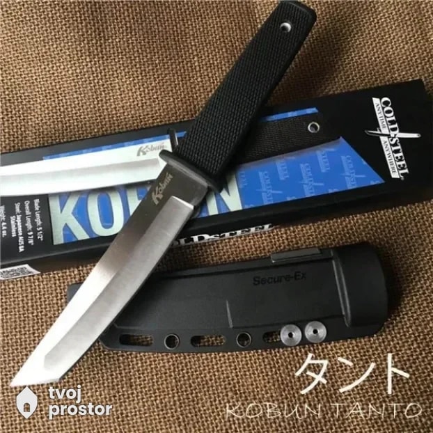 Nož-Cold Steel Kobun - Tanto nož, tanto tanto — noževi i oštrice, Ostrica Tradicije, Dimitrovgrad