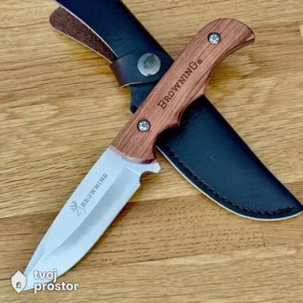 Nož, noz - Klasičan lovački nož browning S450 — noževi i oštrice, Ostrica Tradicije, Dimitrovgrad