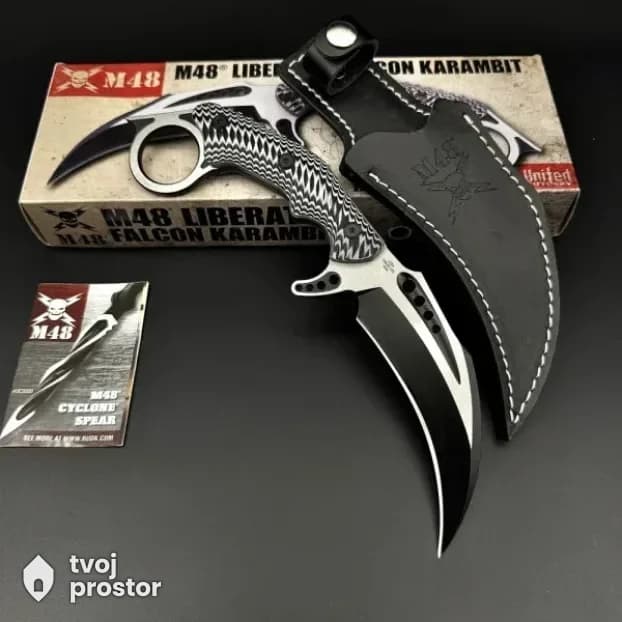 Nož, noz - M48 Liberator Falcon Karambit — noževi i oštrice, Ostrica Tradicije, Dimitrovgrad