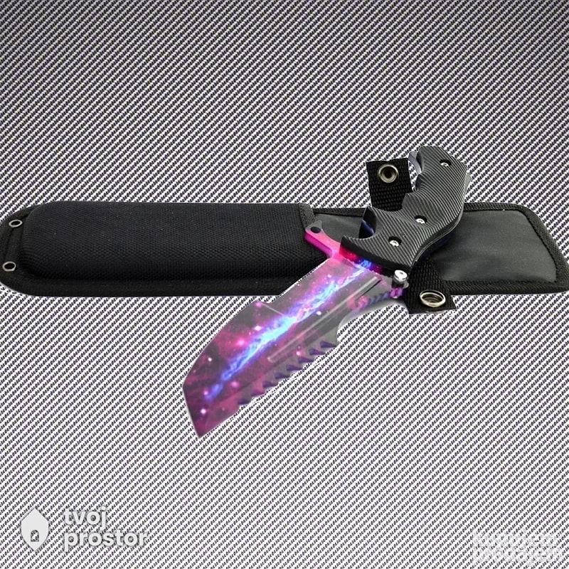 Gejmerski nož CS HUNTSMAN elite CHROMA DOPPLER PHASE 2 HM12 — fotografija 3 od 4