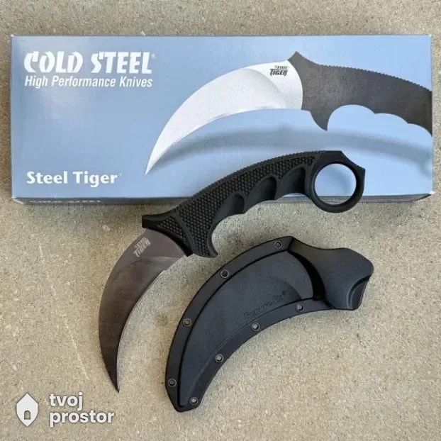 Cold Steel STEEL TIGER - masivni karambit vrhunskog kvalitet — noževi i oštrice, Ostrica Tradicije, Dimitrovgrad