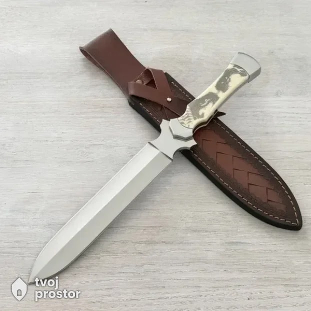 Na prodaju elegantna dvosekla kama (nož) — noževi i oštrice, Ostrica Tradicije, Dimitrovgrad