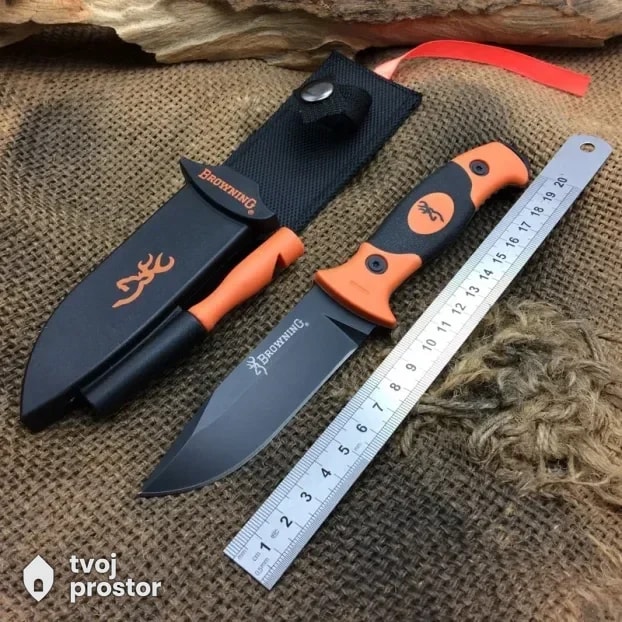Nož-BROWNING Fixed Blade-kvalitetan noz za prirodu — noževi i oštrice, Ostrica Tradicije, Dimitrovgrad