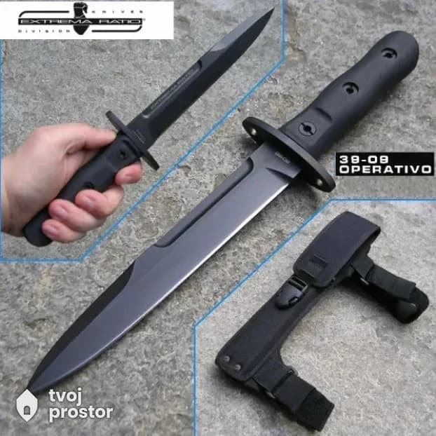 EXTREMA RATIO 38-09 OPERATIVO takticki noz agresivan dizajn — noževi i oštrice, Ostrica Tradicije, Dimitrovgrad