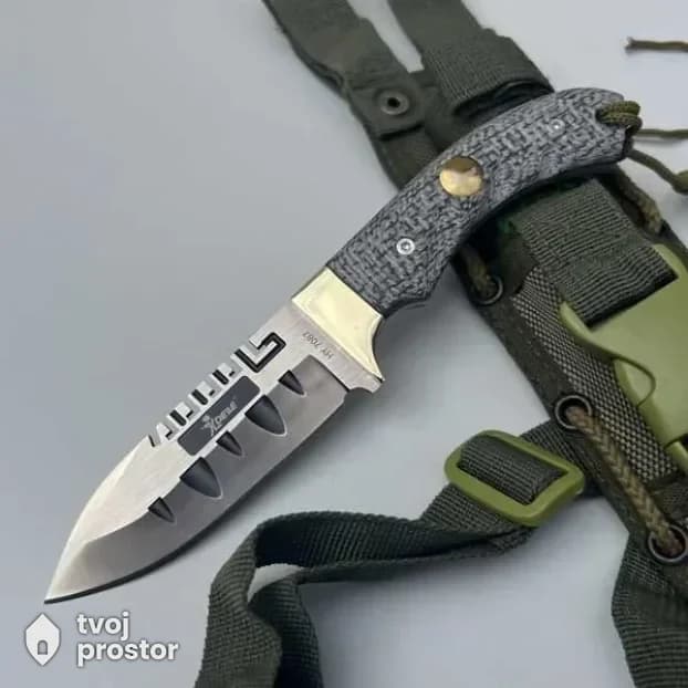 Taktički lovački nož COLUMBIA HY-7087 full tang — noževi i oštrice, Ostrica Tradicije, Dimitrovgrad