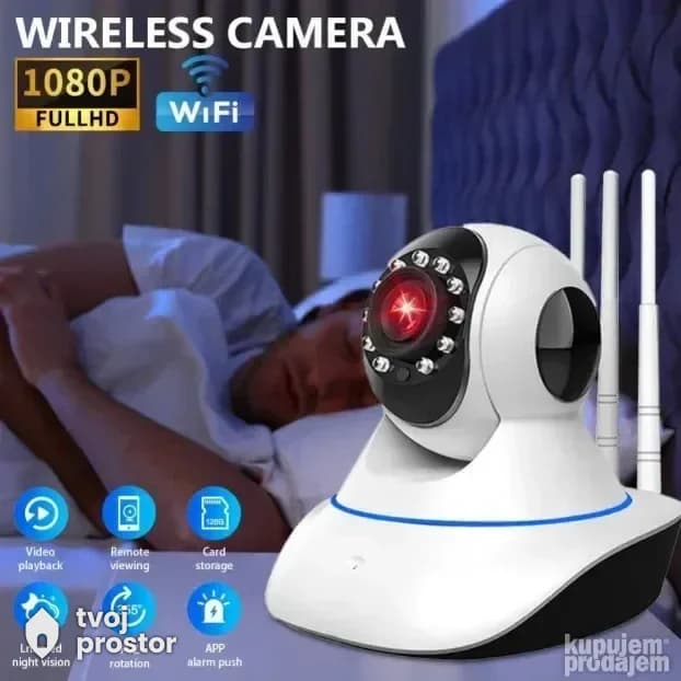 Kamera za bebe kucna kamera nadzor beba wifi — Ostrica Tradicije, Dimitrovgrad
