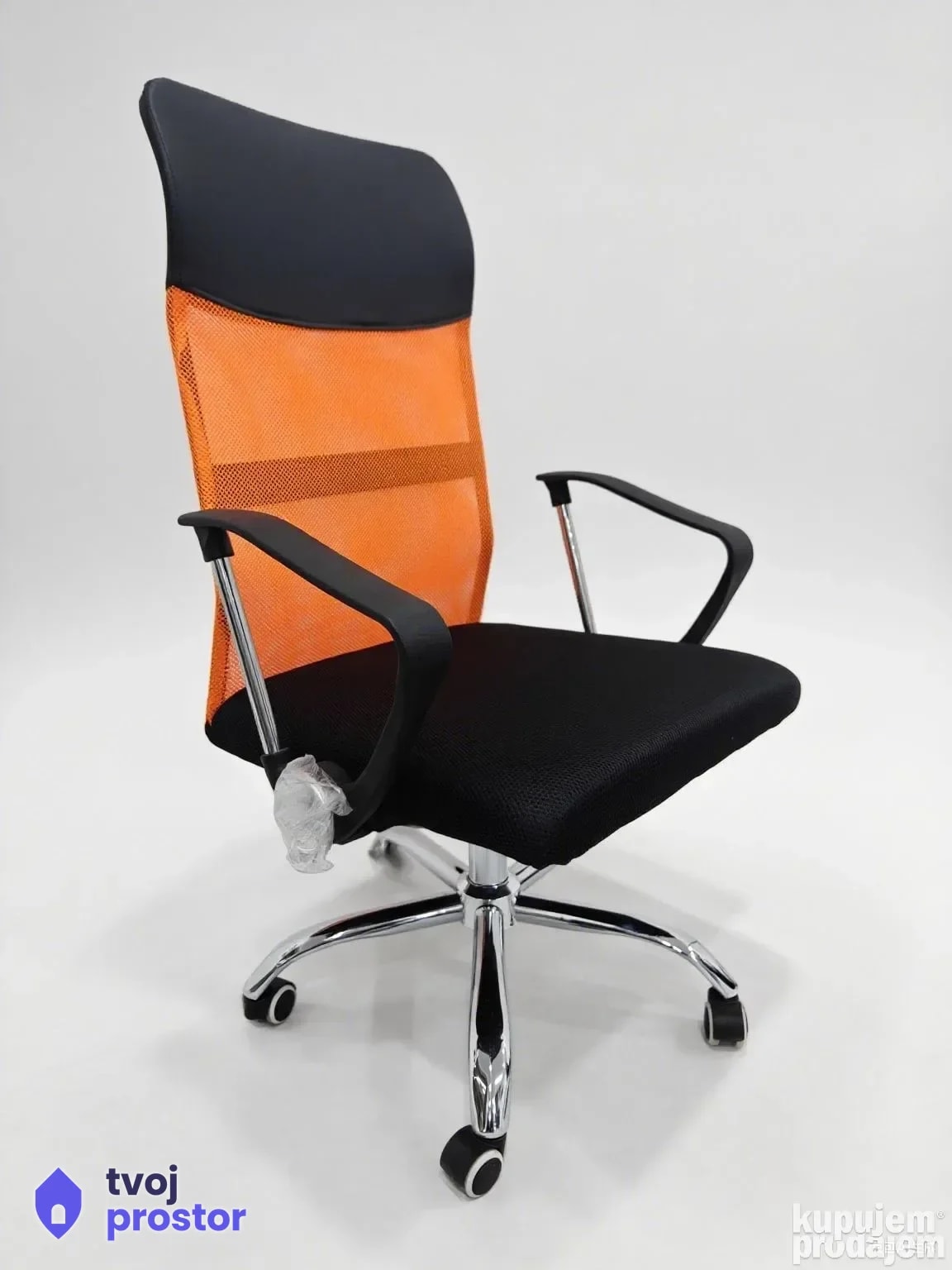Stolica Office one orange — kancelarijski nameštaj, TvojaKancelarija, Kragujevac