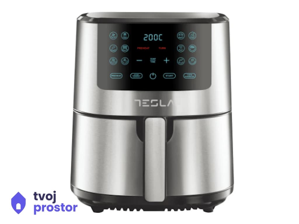 Air Fryer TESLA AF501BX 1300W/5L/digital panel/crna-inox — mali kućni aparati, MM Mobile Lapovo, Lapovo