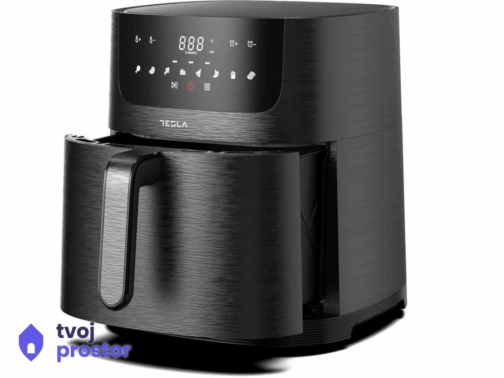 Air Fryer TESLA AF800B 1800W/8L/digital panel/ crna — mali kućni aparati, MM Mobile Lapovo, Lapovo