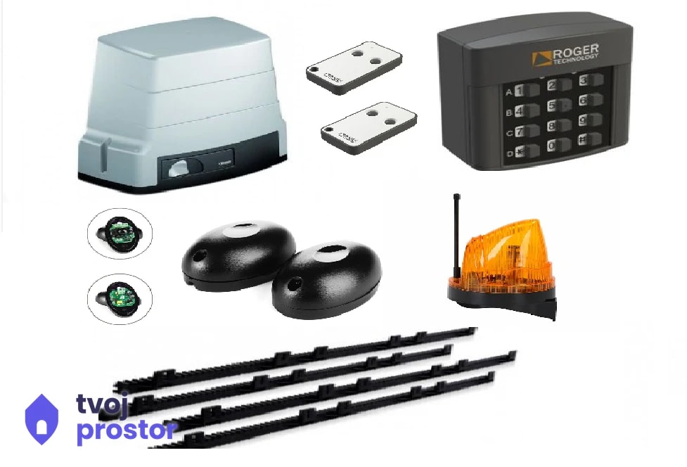 Roger h30/640 set za kliznu kapiju do 600kg sa bezicnim sifratorom — MM Mobile Lapovo, Lapovo