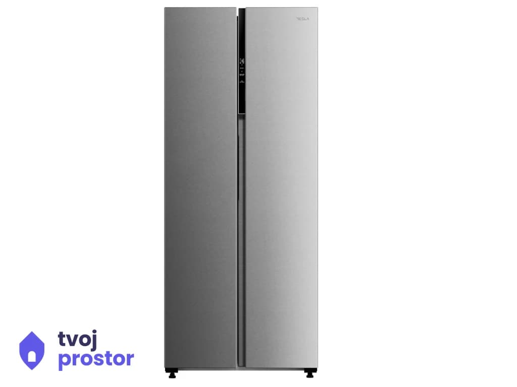 Frižider TESLA RB4600FMXE side-by-side/No frost/E/271L+189L/83x63x172cm/inox — MM Mobile Lapovo, Lapovo