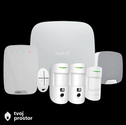 AJAX-HUB2PLUSKIT-MP-PRO SET WHITE/BLACK — video nadzor i alarmi, MM Mobile Lapovo, Lapovo