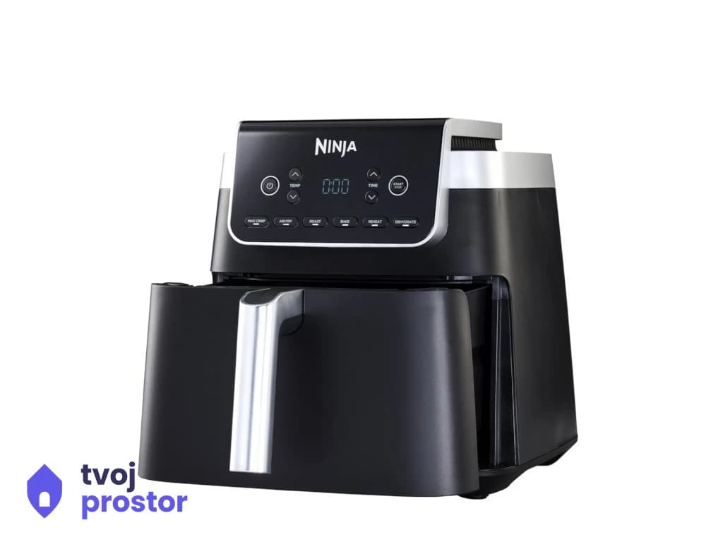 Air fryer NINJA AF180EU jedna korpa/2000W/6.2L/crna — mali kućni aparati, MM Mobile Lapovo, Lapovo