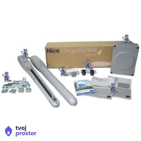 Nice wingo 3524 automatic swing gate KIT — MM Mobile Lapovo, Lapovo