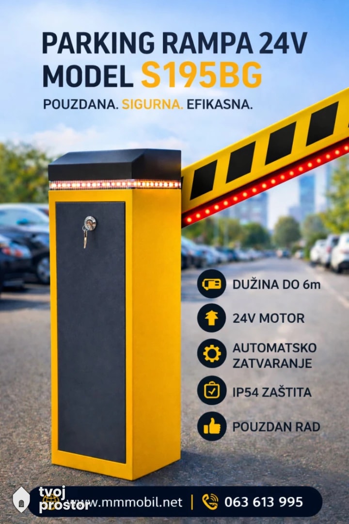 Automatska parking rampa S195BG do 6m — MM Mobile Lapovo, Lapovo