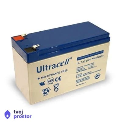Akumulator Ultracell 12V/7Ah — video nadzor i alarmi, MM Mobile Lapovo, Lapovo