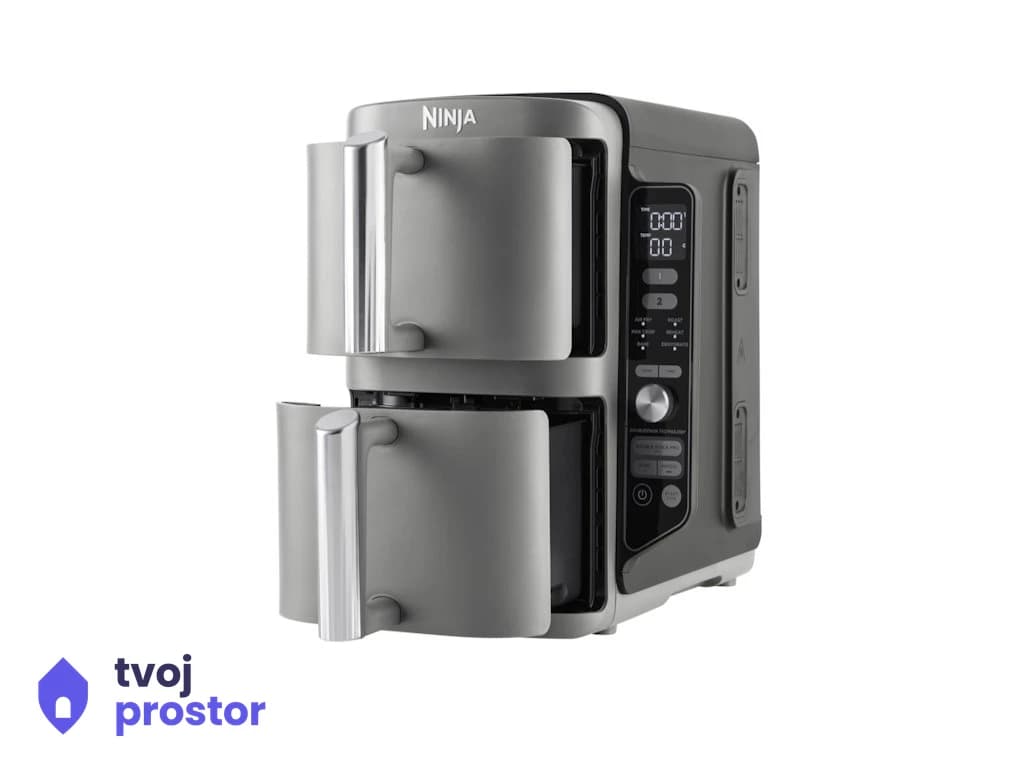 Air fryer NINJA SL400EU dupla korpa/2470W/9.5L/siva — mali kućni aparati, MM Mobile Lapovo, Lapovo