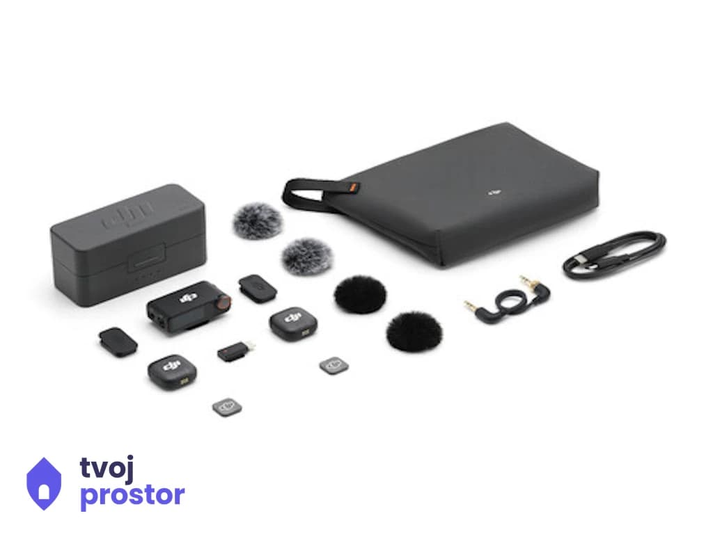Mikrofon DJI Mic 3 (2 TX + 1 RX + Charging Case) — ozvučenje prostora, MM Mobile Lapovo, Lapovo