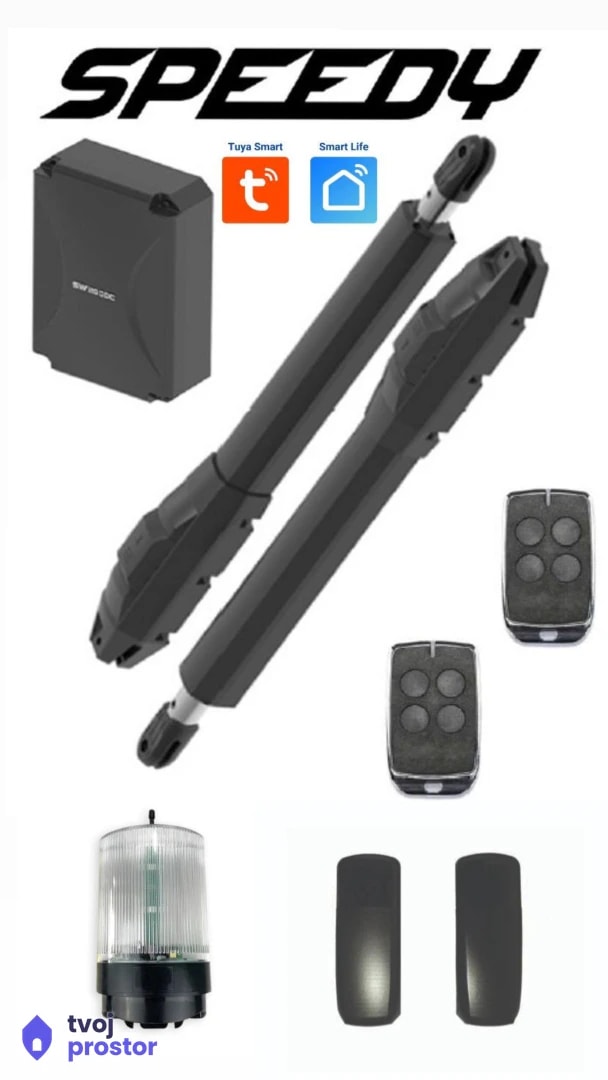 Set Motora za krilnu kapiju-Speedy 300 Smart wifi — MM Mobile Lapovo, Lapovo