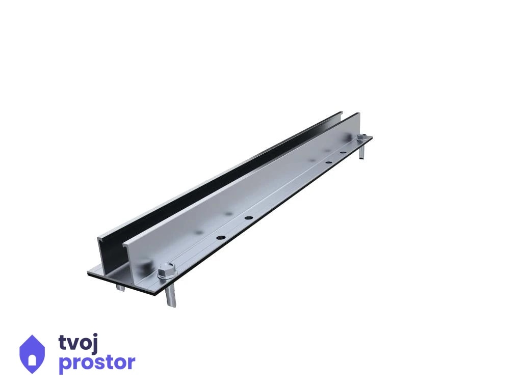 Konstrukcije za SE ANTAI za trapezni lim H45, mini rail, 400mm, set za 6 panela, frameless klampe — MM Mobile Lapovo, Lapovo
