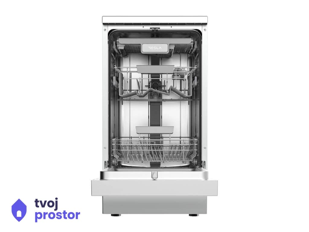 Sudomašina TESLA WD491MX samostojeca/E/10 kompleta/3 korpe/3 prskalice/84,5x44,8x60cm/inox — MM Mobile Lapovo, Lapovo