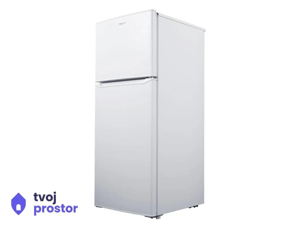 Frižider TESLA RD1601HE dvoje vrata/samootapajuci/E/112L+39L/122x57x50cm/bela — MM Mobile Lapovo, Lapovo