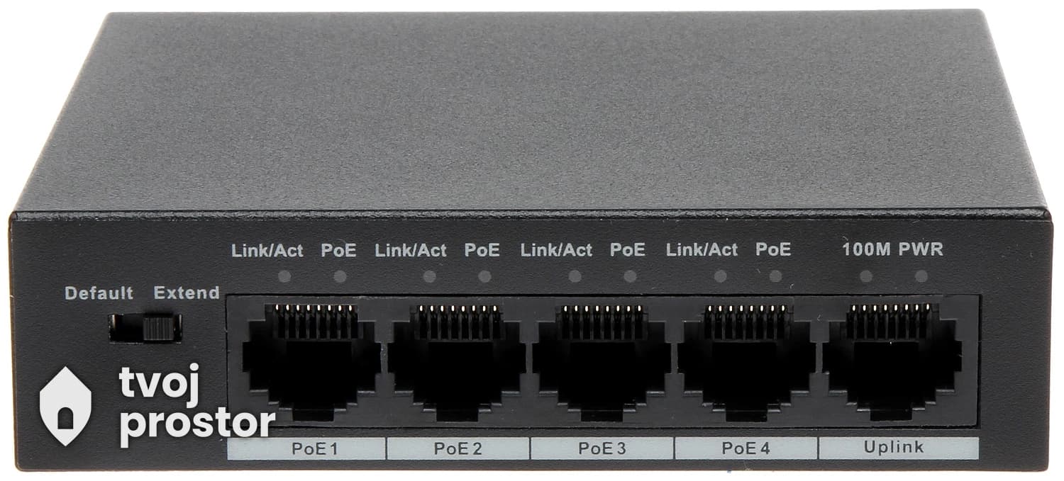Dahua PFS3005-4P-58 neupravljiv PoE switch 4-portni — video nadzor i alarmi, MM Mobile Lapovo, Lapovo