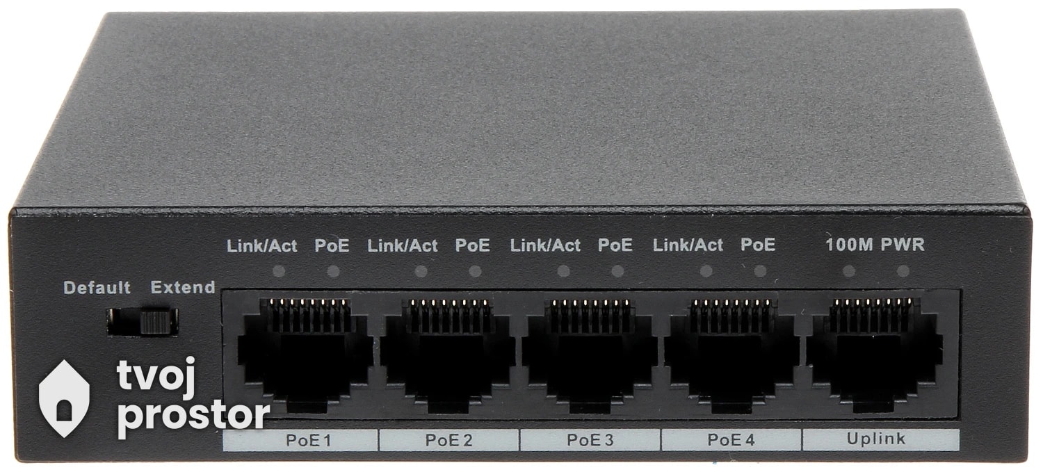 Dahua PFS3005-4P-58 neupravljiv PoE switch 4-portni — video nadzor i alarmi, MM Mobile Lapovo, Lapovo