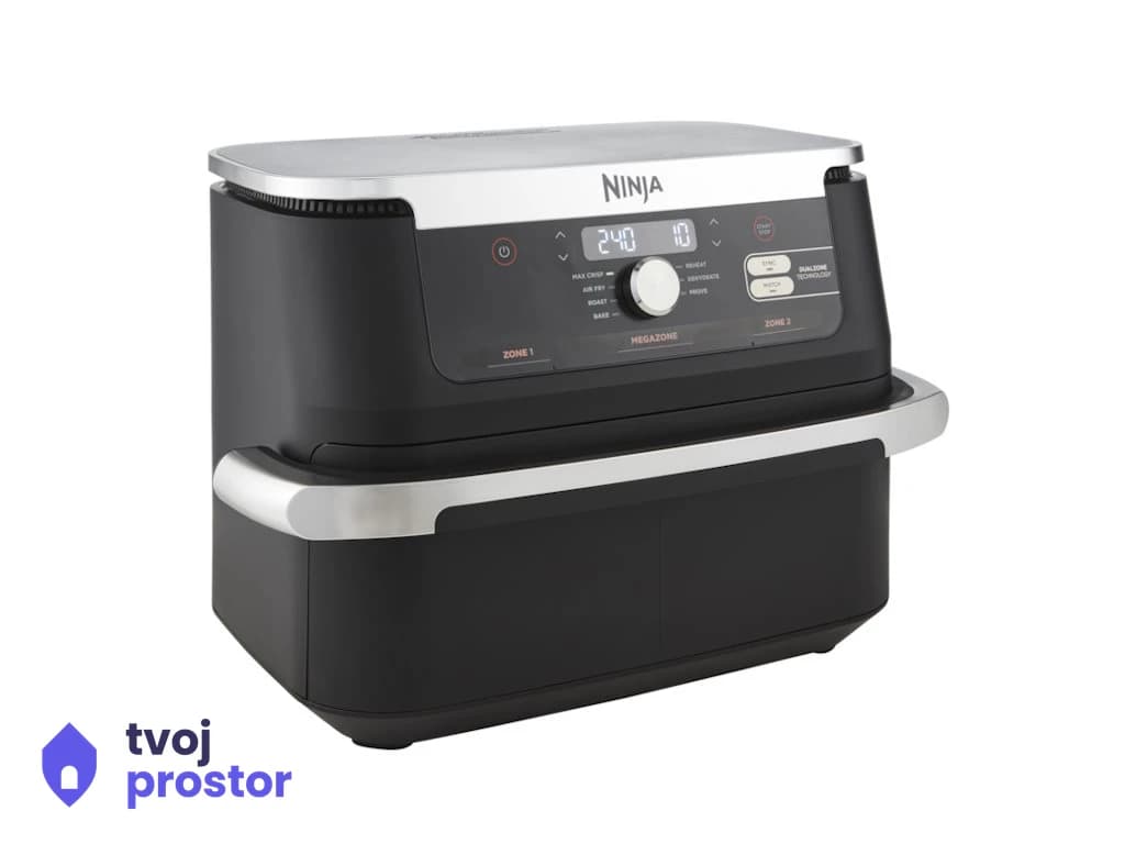 Air fryer NINJA AF500EU dupla korpa/2470W/10.4L/crna — mali kućni aparati, MM Mobile Lapovo, Lapovo
