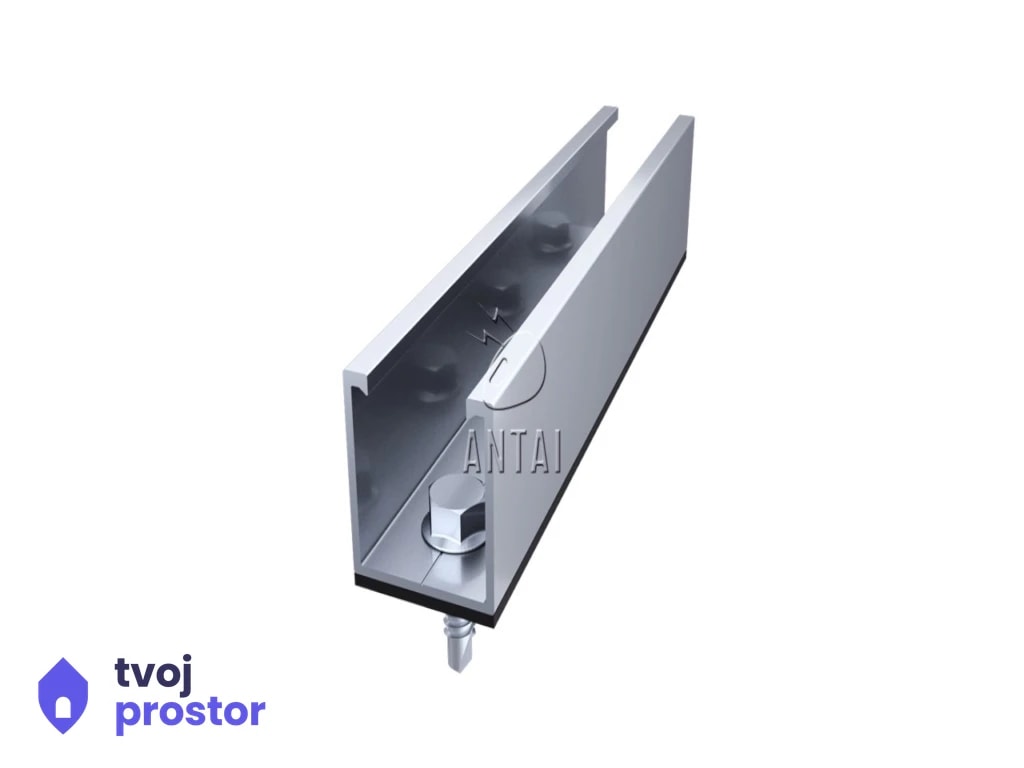 Konstrukcije za SE ANTAI za trapezni lim, mini rail, 150mm, set za 6 panela, univerzalne klampe — MM Mobile Lapovo, Lapovo