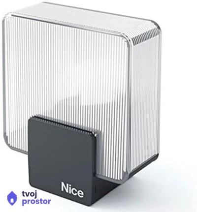 NICE Era ELDC Flashing LED Signal Light Operating at 12-36v DC, White LED — automatika za kapije, MM Mobile Lapovo, Lapovo